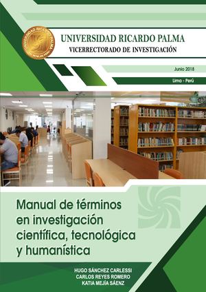 Libro Manual De Terminos En Investigacion