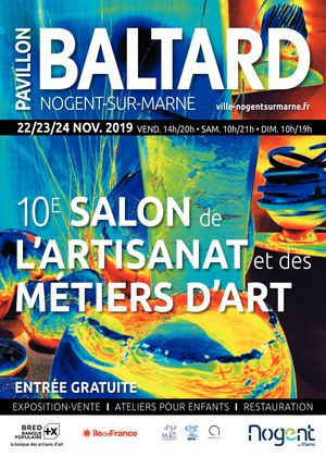10e salon de l'artisanat et des métiers d'art 2019