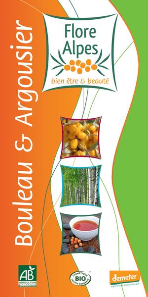 FLORE ALPES - ARGOUSIER BOULEAU - catalogue 2019