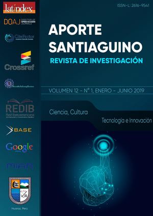 Vol. 12, Núm. 1 (2019): Enero-Junio