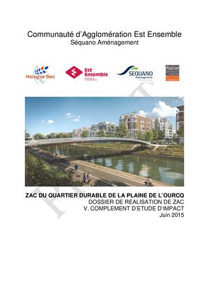 Dossier Realisation Zac Etude Impact