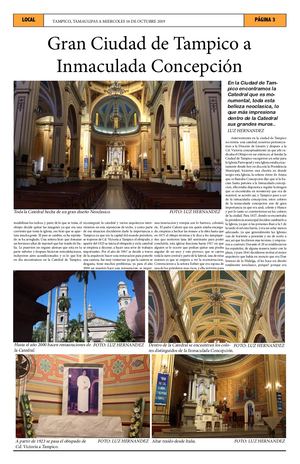 FOTO REPORTAJE CATEDRAL DE TAMPICO LUZ HDZ
