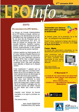 Lpo Infos N°2 2016