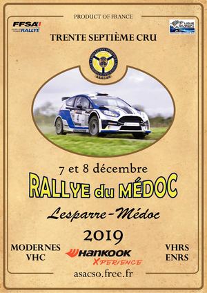 Programme Médoc Rallye Médoc 2019