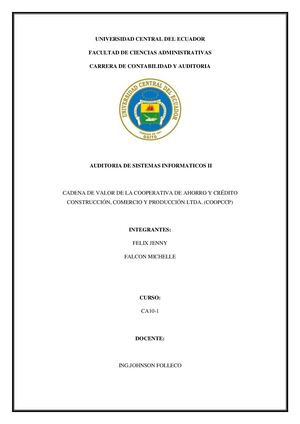 Cadena De Valor Falcon Y Felix 1