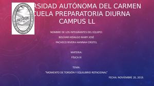 Momento De Torsión Y Equilibrio Rotacional(1)