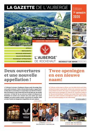 Auberge 2019 Gazette News 2020