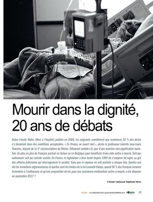 Mourir Dans La Dignité, 20 Ans De Débats