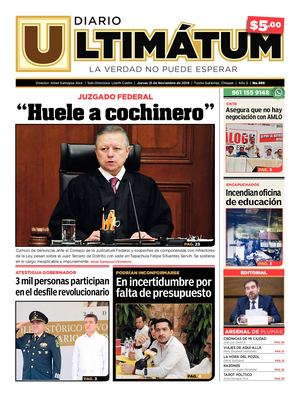 Ultimátum Chiapas, 21 Noviembre 2019