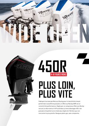 Flyer nouveau Mercury 450R