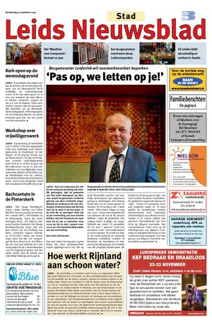 Leids Nieuwblad Stad 21 11 2019