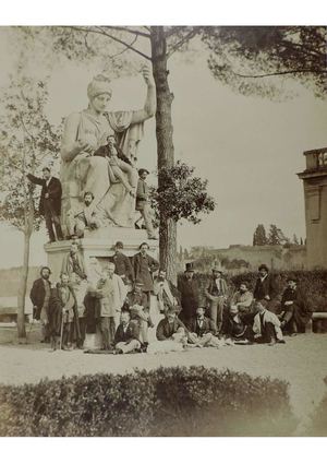 Pensionnaires Villa Medicis 1866