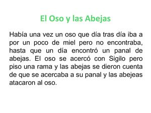 El Oso Y Las Abejas Equipo Dicharacheros