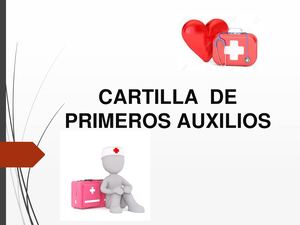 Cartilla De Primeros Auxilios Convertido