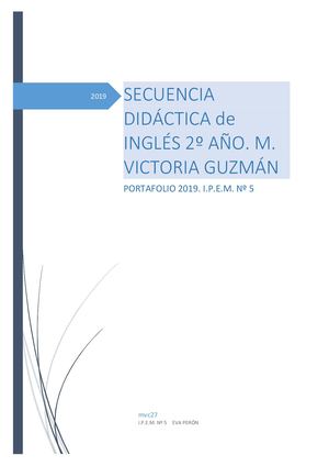 Secuencia Didáctica INGLES 1_ 2º Año Ipem 5