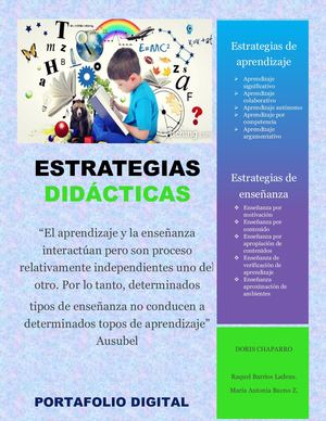 Portafolio Estrategias Didácticas