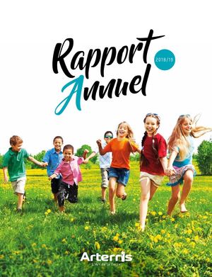 ARTERRIS RAPPORT D'ACTIVITE 2018-2019