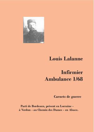 Louis Lalanne infirmier guerre 14 amb 1/68