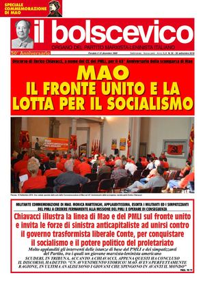 Il Bolscevico - 26 septembre 2019
