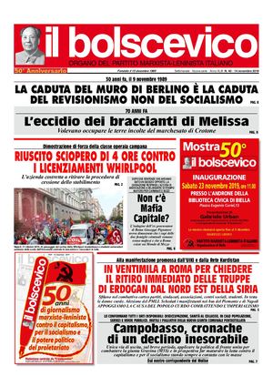 Il Bolscevico - 14 novembre 2019