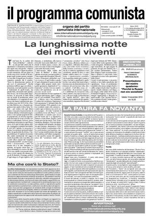 il programma comunista (octobre-décembre 2019)