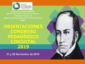 Orientaciones Congreso Pedagogico Circuital Aula Taller 08 11 2019