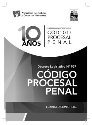 CODIGO PROCESAL PENAL EN EL PERU