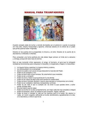 Manual Para Triunfadores