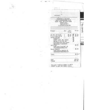 Indemnification Contract/Authenticated birth certificate