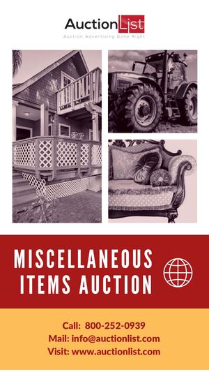 Miscellaneous Antique Items Available In Idaho Auction