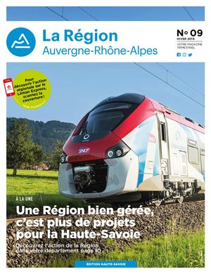 Édition Haute-Savoie du magazine Auvergne-Rhône-Alpes n°9 - Hiver 2019