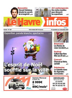 N°407 Lhinfos Du 27 Novembre Au 3 Décembre 2019