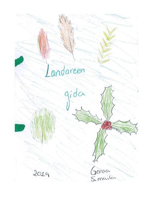 Landareen Sailkapena Geroa