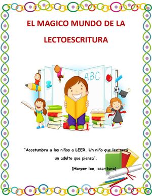 Cartilla Lecto Escritura