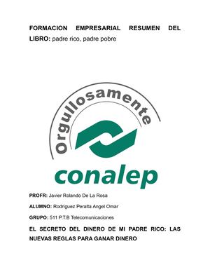 Padre Rico, Padre Pobre Resumen: capitulo 2