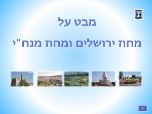 מחוז ירושלים ומנחי מידע מחוזי