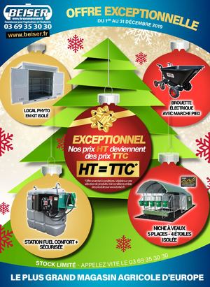 ENCARTAGE FRANCE AGRICOLE HT = TTC