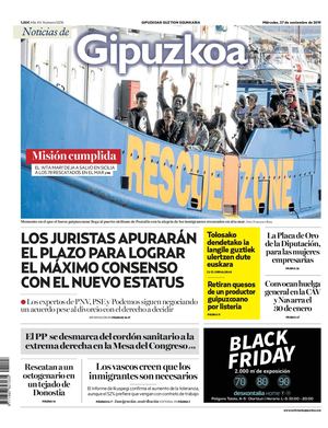 Noticias de Gipuzkoa 20191127