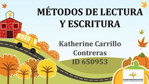 Métodos De Lectura Y Escritura