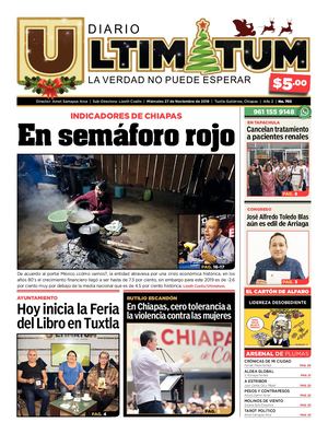 Ultimátum Chiapas, 27 Noviembre 2019