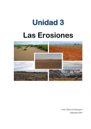 Las Erosiones
