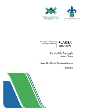 Pladea Pedagogia Xalapa