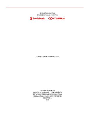 Estructura Salarial Scotiabankcolpatria