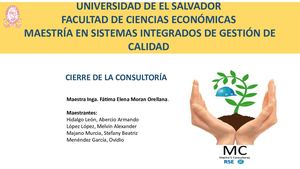 Cierre De Consultoria