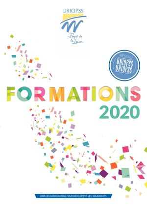 URIOPSS Pays de la Loire - Catalogue des formations 2020
