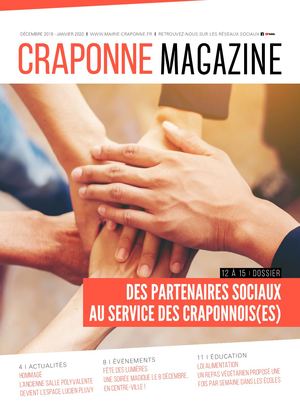 Craponne Magazine - Décembre 2019 / Janvier 2020