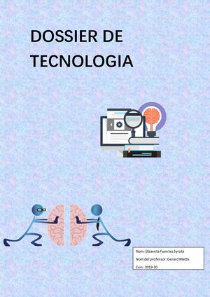 Dossier De Tecnologia