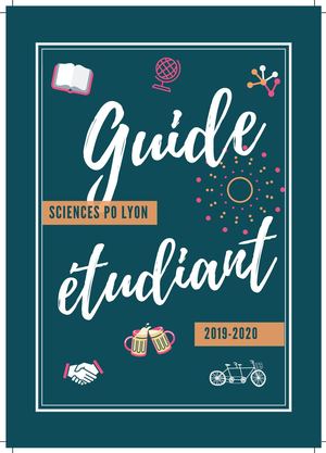 Guide éTudiant 2019-2020 par Tandem Sciences Po LYon