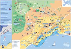 Carte destination Montpellier & alentours