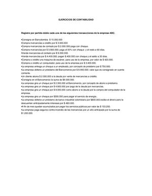 EJERCICIOS DE CONTABILIDAD 5